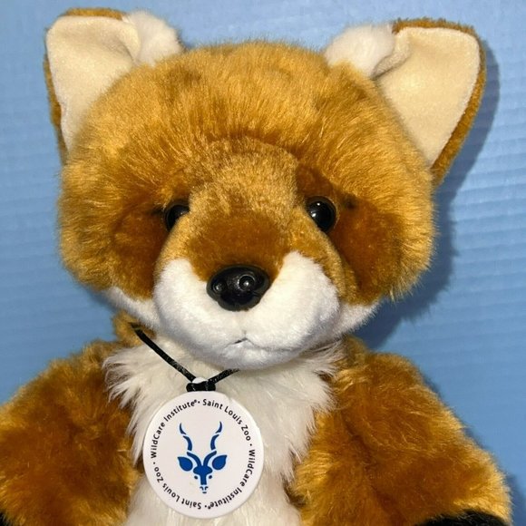 Build A Bear Red Fox Mom & Baby Plush Stuffed Animal St Louis StL Zoo Exclusive - Picture 3 of 14